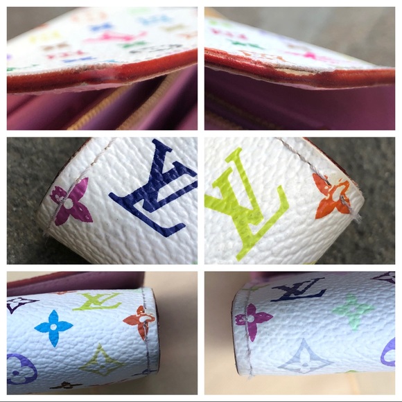 🚫SOLD LV Sarah Multicolor Wallet •W/DUSTBAG & BOX - Picture 14 of 16